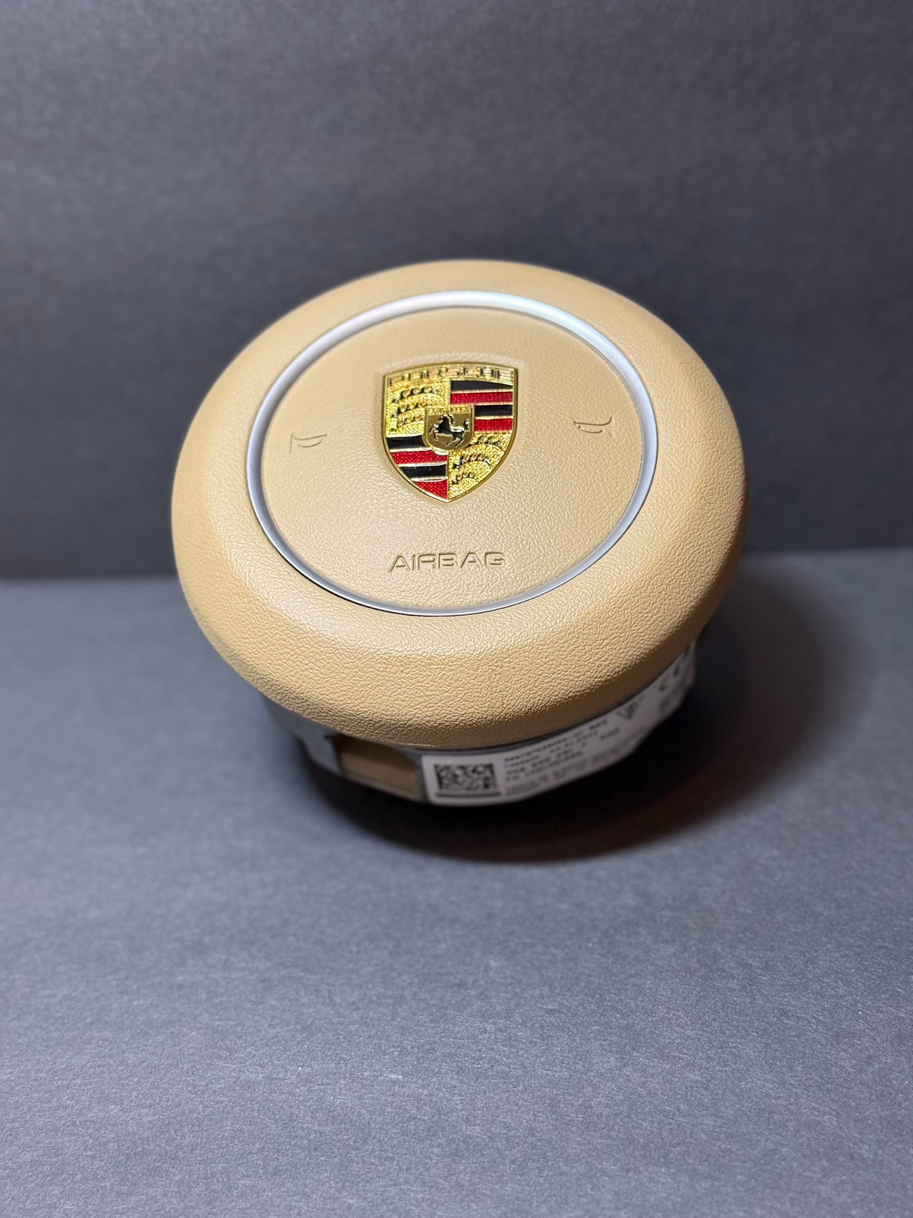 USED Porsche Macan Panamera Cayenne Steering Wheel SRS AIRBAG Driver 95B880201F.