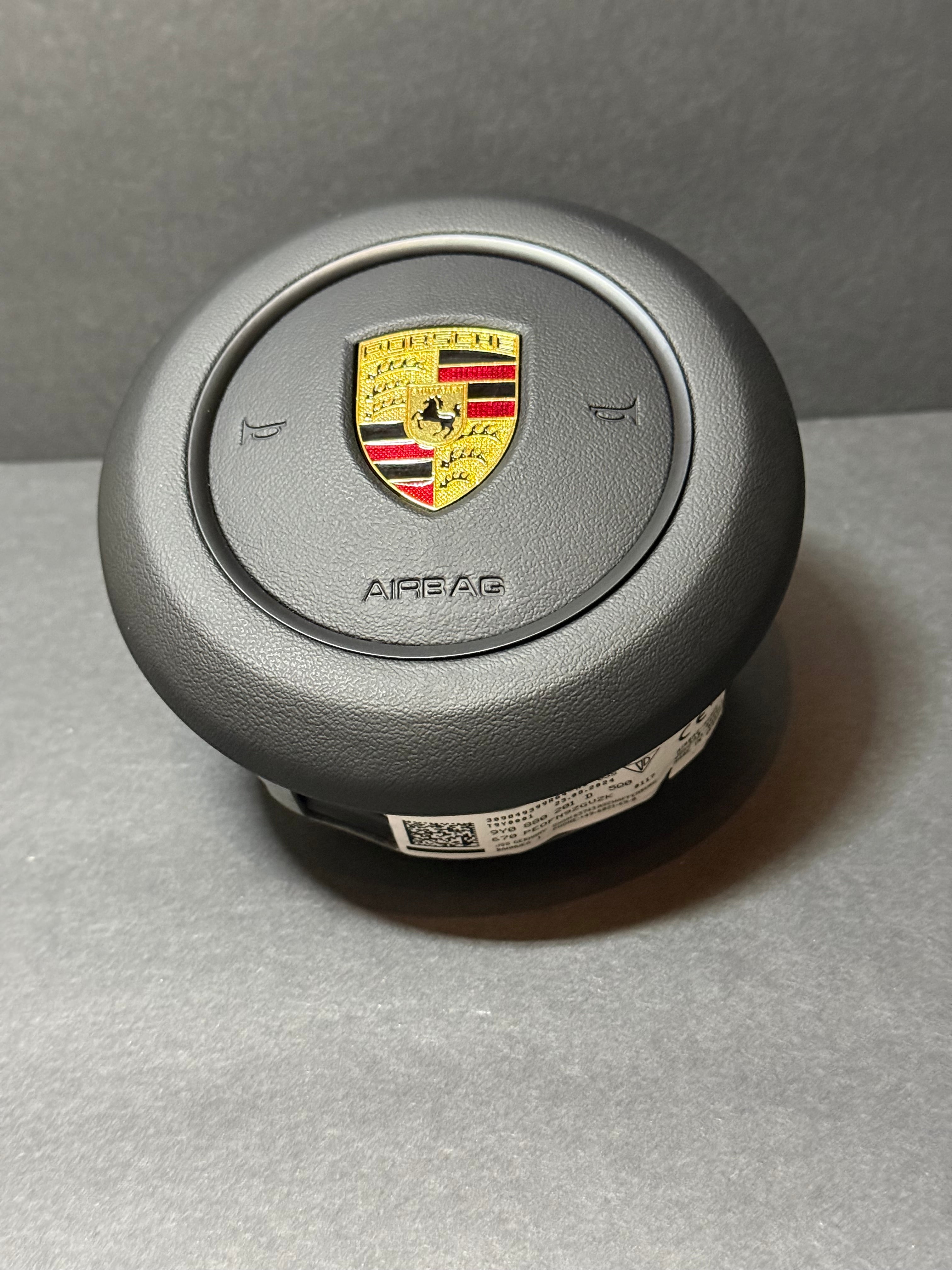 USED Porsche Macan Panamera Cayenne Steering Wheel SRS AIRBAG Driver 9Y0880201D.