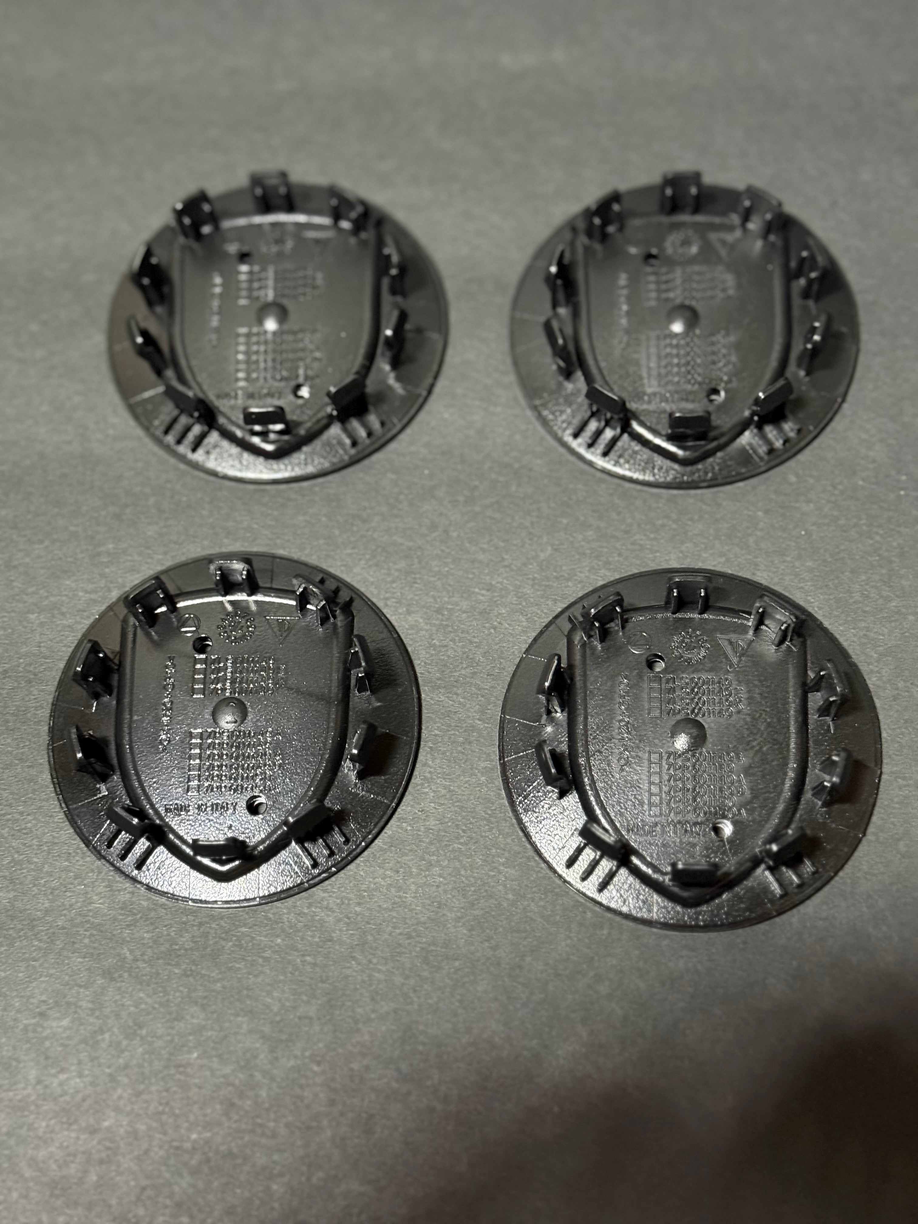 Set Of 4 Porsche Classic Hub Caps 76mm Fits Most OEM Porsche Wheels.