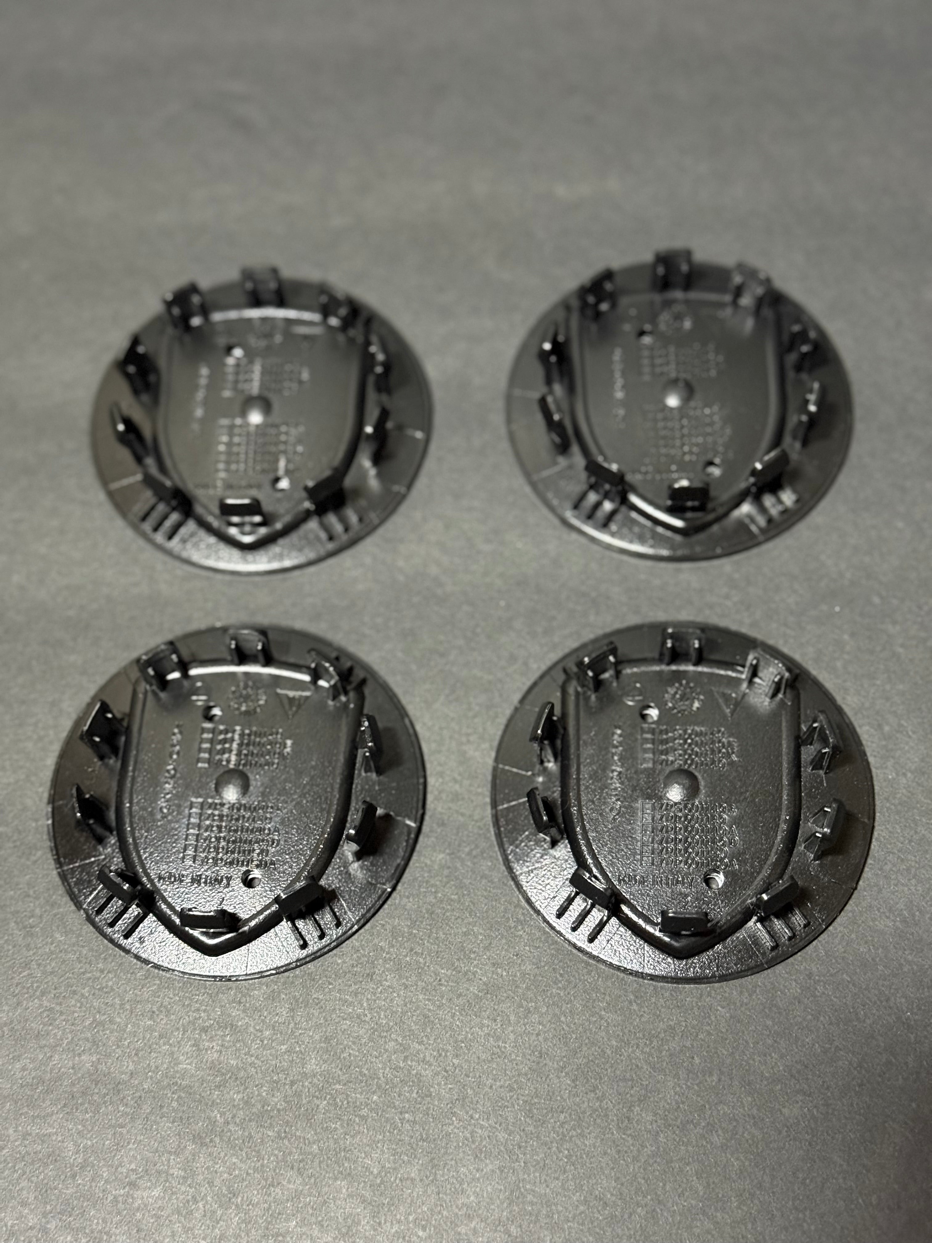 Set Of 4 Porsche Classic Hub Caps 76mm Fits Most OEM Porsche Wheels.