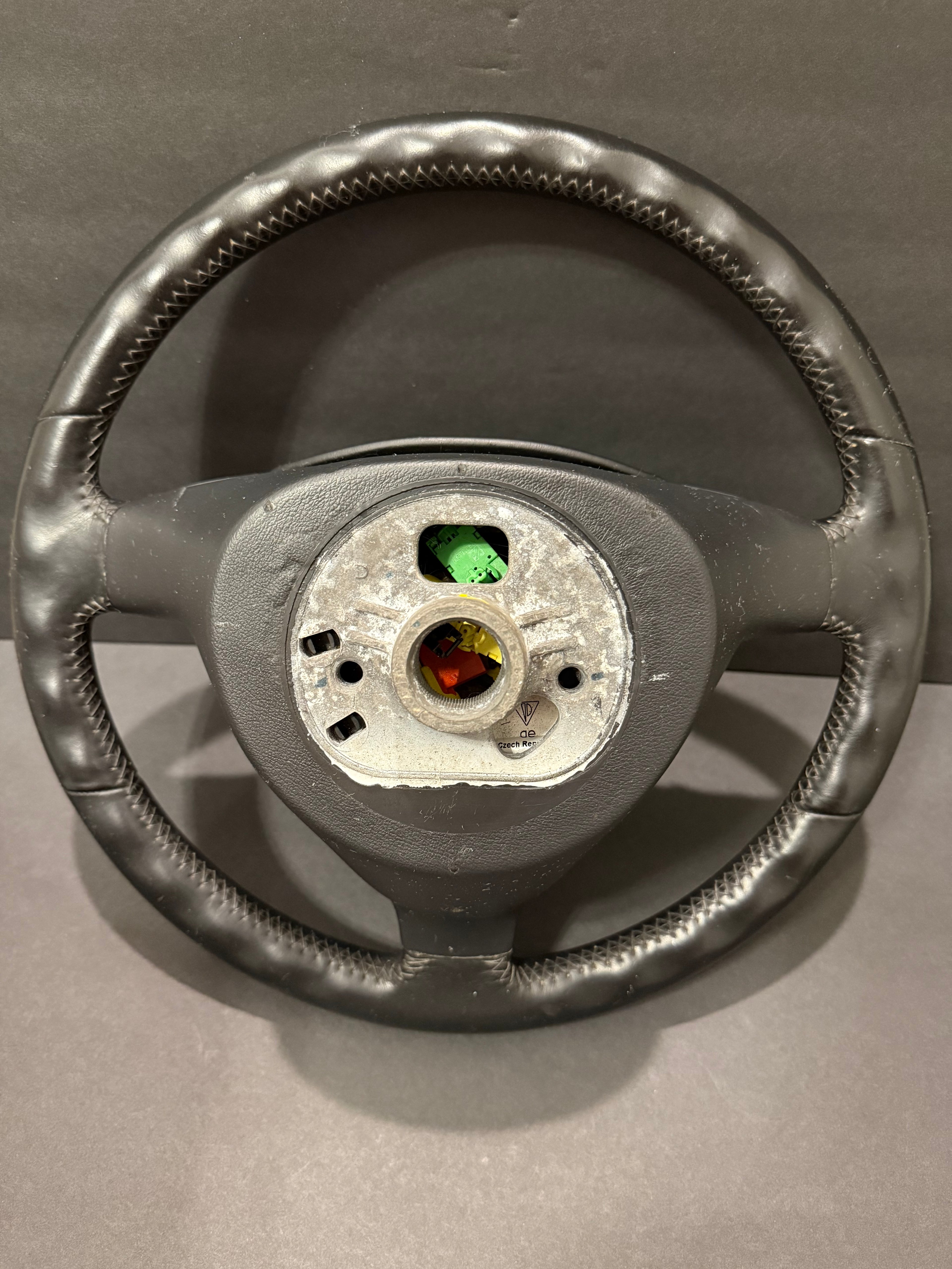 USED OEM PORSCHE 997 STEERING WHEEL PORSCHE BOXSTER 987 3 SPOKE.