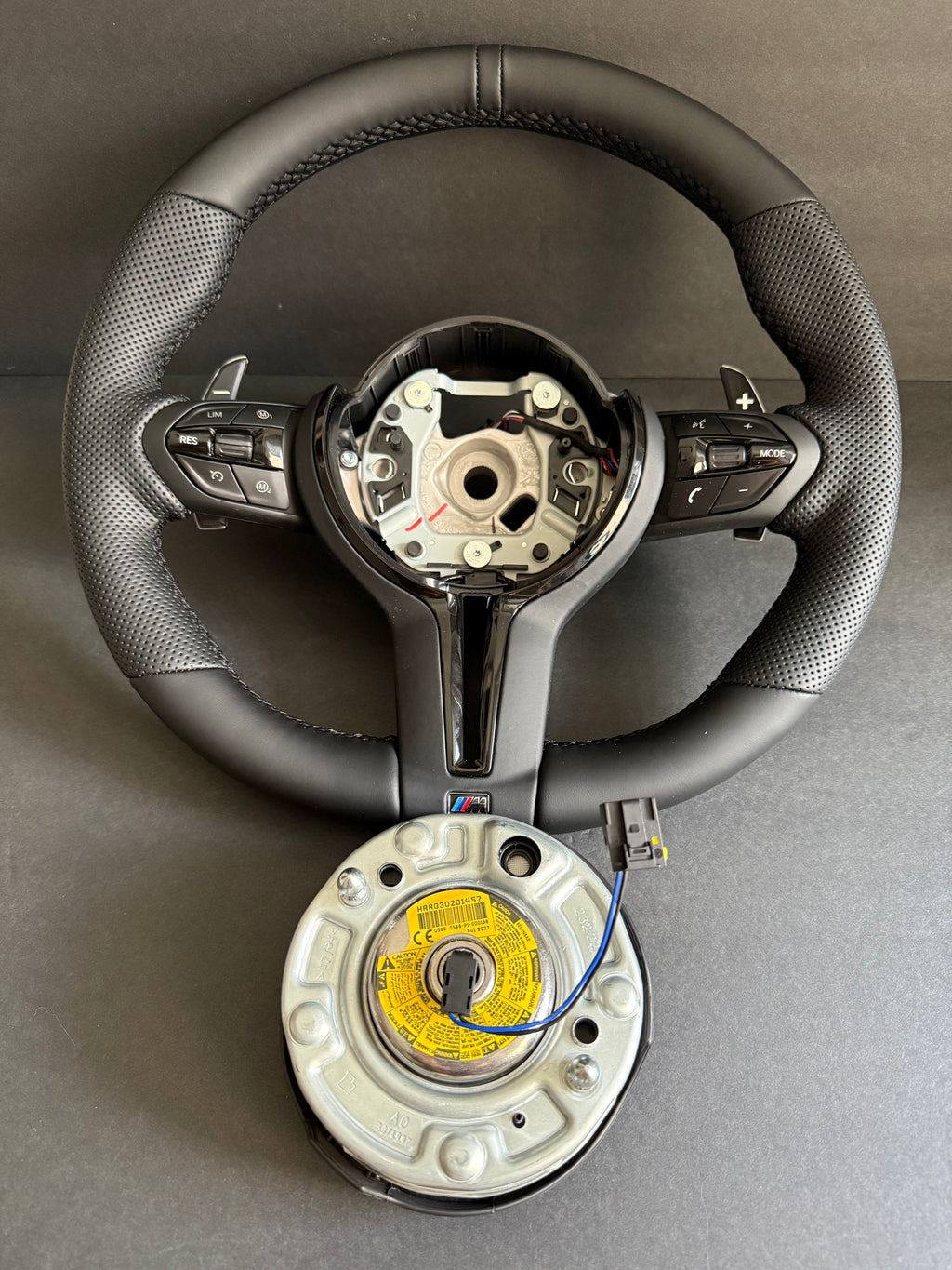 BMW BLACK LEATHER M SPORT Steering Wheel For F Series.