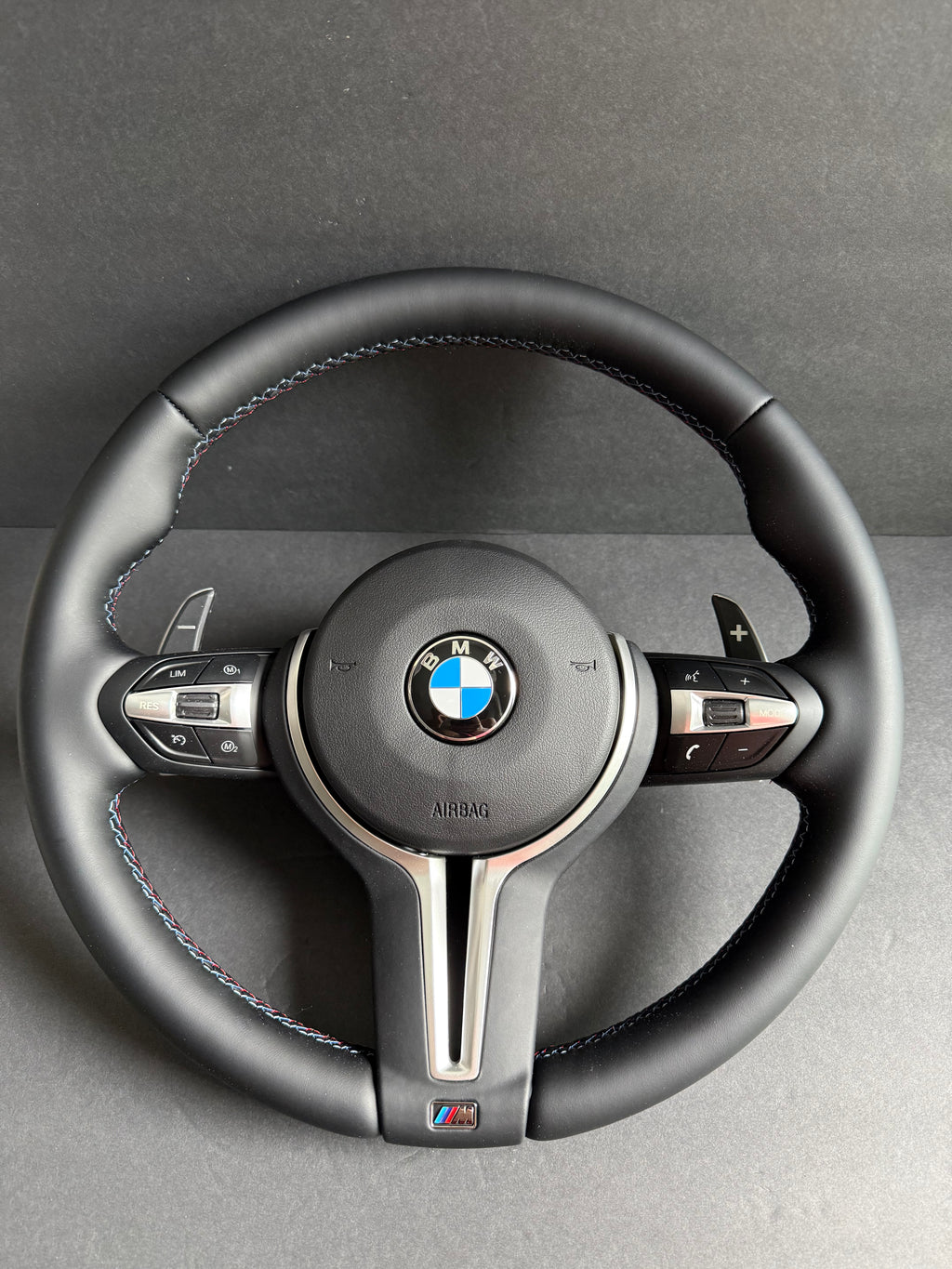 BMW BLACK LEATHER M SPORT Steering Wheel F20 F21 F40 F22 F23 F44 F45 F30 F31 F35 F32 F33 F36 F48.